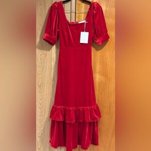 Rachel Parcell Velvet Maxi Dress